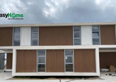 Vivienda con construcción industrializada de EasyHome y noticias sobre construcción industrializada