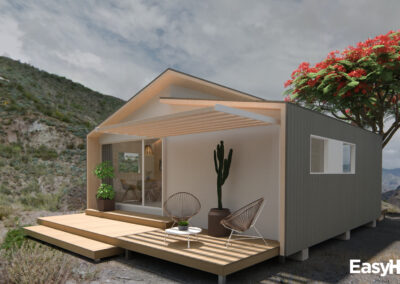 Vivienda con construcción industrializada de EasyHome