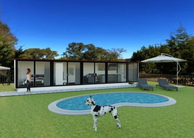 Vivienda piloto de construcción industrializada de EasyHome para agendar cita de contacto